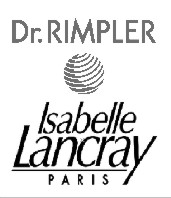 Профессиональная косметика Dr. Rimpler и Isabelle Lancray 